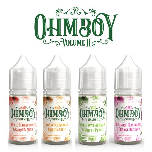 Ohm Boy E-Liquids Volume II 10ml Zero Nicotine - Oxford Vapours