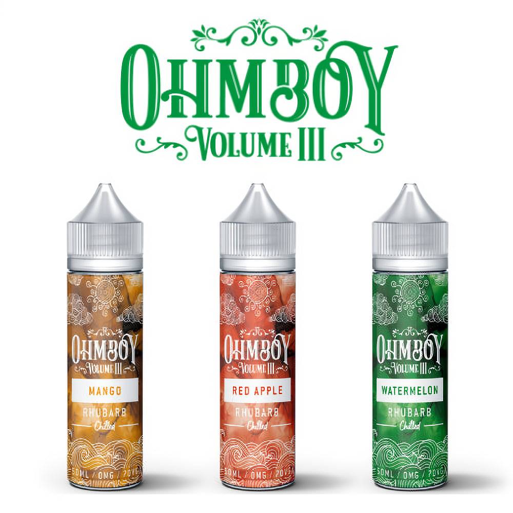 Ohm Boy E-Liquids Volume III 50ml Shortfills - Oxford Vapours