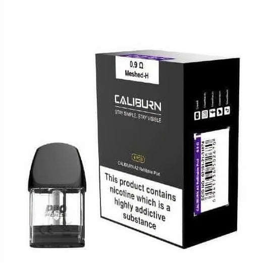 Uwell Caliburn A2 Replacement Pods - Oxford Vapours - Begin Your Vaping Journey With Oxford Vapours