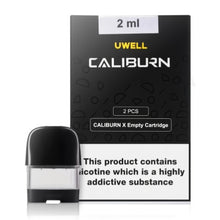 Uwell Caliburn X Replacement Pods - Oxford Vapours - Begin Your Vaping Journey With Oxford Vapours