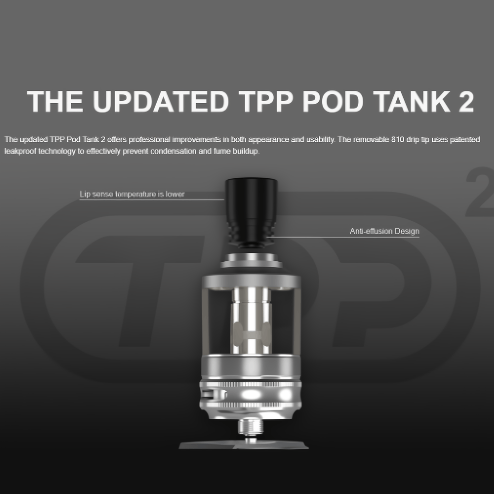 Voopoo TPP Pod Tank 2, Smoke Smart, Voopoo, Tanks, TPP