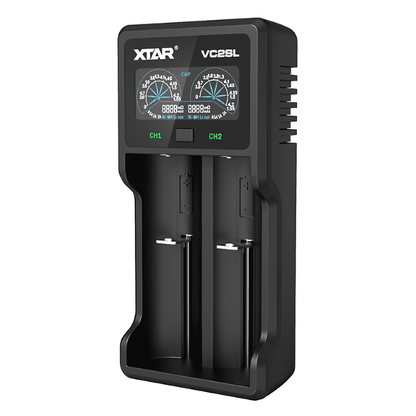 Xtar VC2SL Charger - Oxford Vapours - Begin Your Vaping Journey With Oxford Vapours