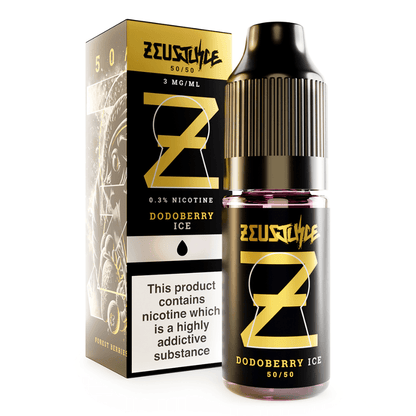Zeus Juice 10ml Freebase Nicotine - Oxford Vapours - Begin Your Vaping Journey With Oxford Vapours