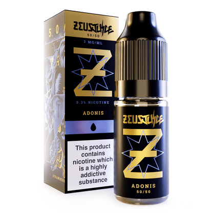 Zeus Juice 10ml Freebase Nicotine - Oxford Vapours - Begin Your Vaping Journey With Oxford Vapours