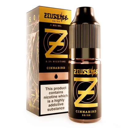 Zeus Juice 10ml Freebase Nicotine - Oxford Vapours - Begin Your Vaping Journey With Oxford Vapours