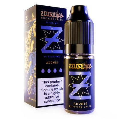 Zeus Juice 10ml Nic Salts - Oxford Vapours - Begin Your Vaping Journey With Oxford Vapours