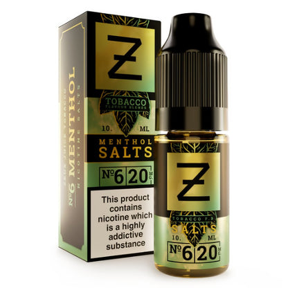 Zeus Juice Tobacco Blend 10ml Nic Salts - Oxford Vapours - Begin Your Vaping Journey With Oxford Vapours